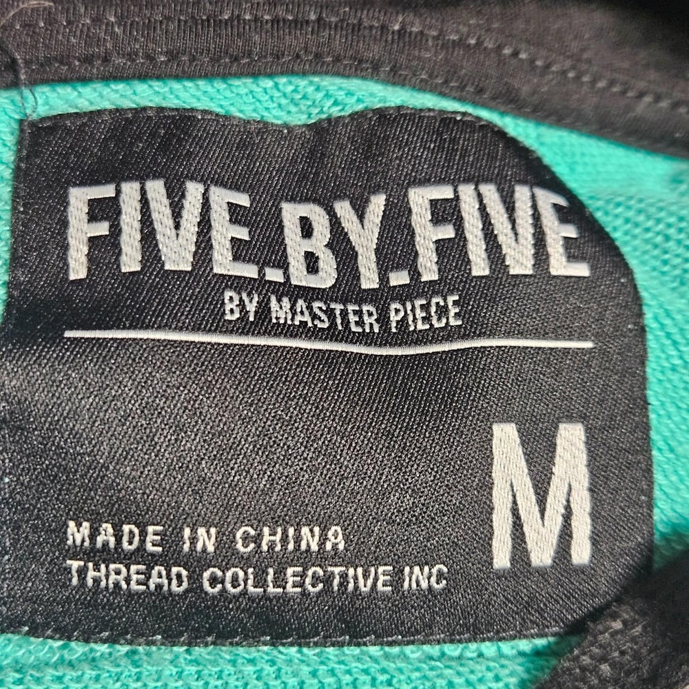 Five By Five Masterpiece Hype World Denomination Colorblock Hoodie Sweatshirt M - Picture 3 of 7
